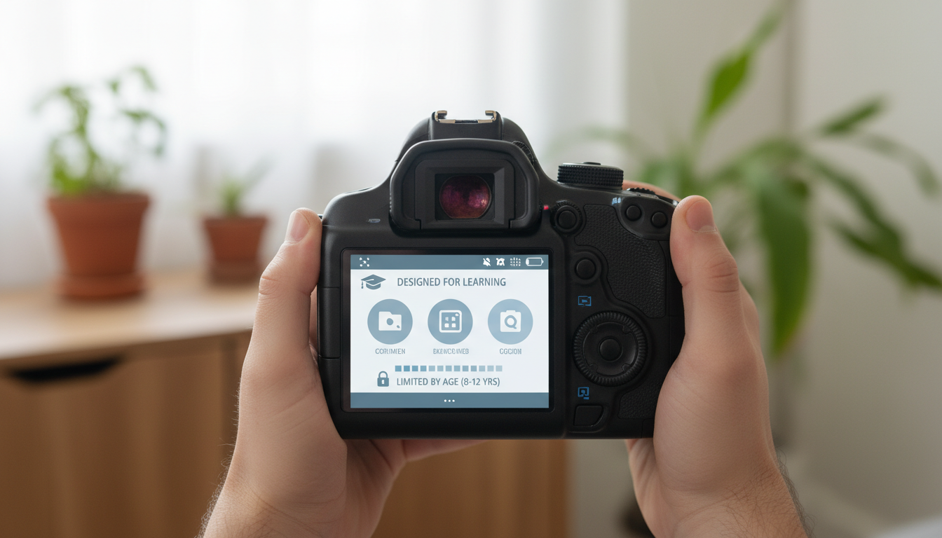 User Experience: Designed for Learning, Limited by Age - canon t6 digital slr camera | Emin Media