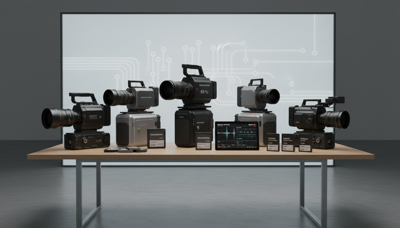 Professional Codec Systems and Recording Formats - digital cinema camera | Emin Media