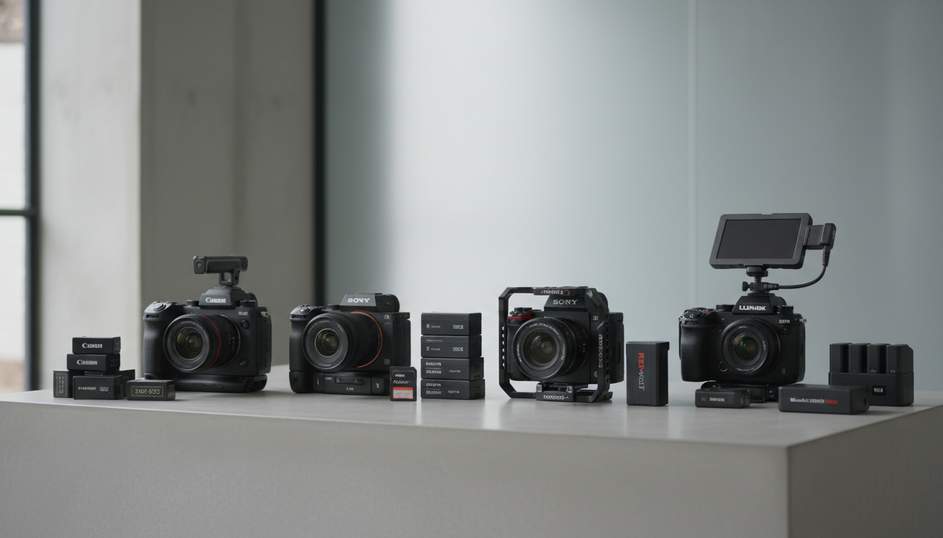 Brand Ecosystems: Canon, Sony, RED, and Blackmagic Compared - digital cinema camera | Emin Media