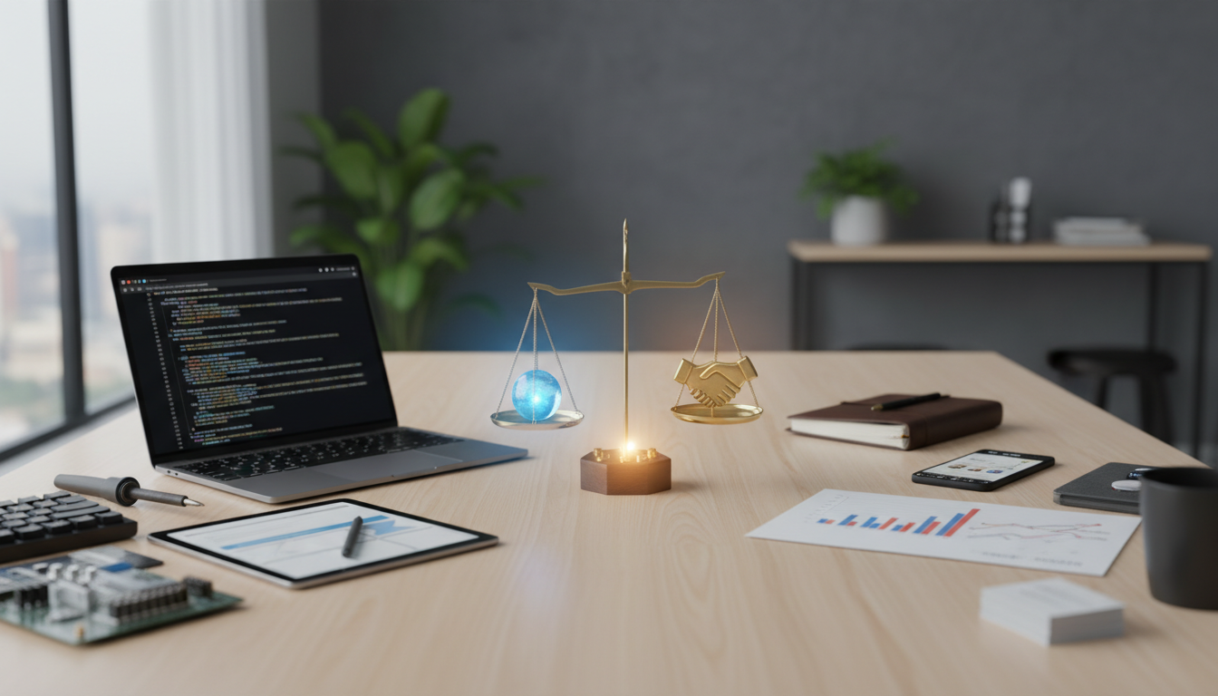 Technical Skills vs. Business Acumen Balance - Freelance Web Design | Emin Media