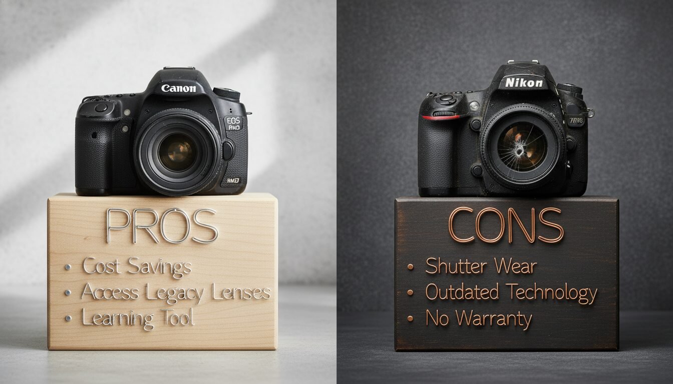 Pros and Cons of Buying a 2nd Hand Digital SLR Camera - 2nd hand digital slr camera | Emin Media