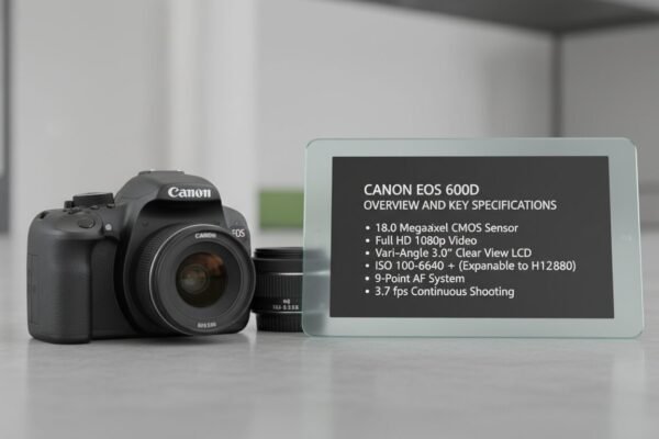 Overview and Key Specifications - canon 600d digital slr camera | Emin Media
