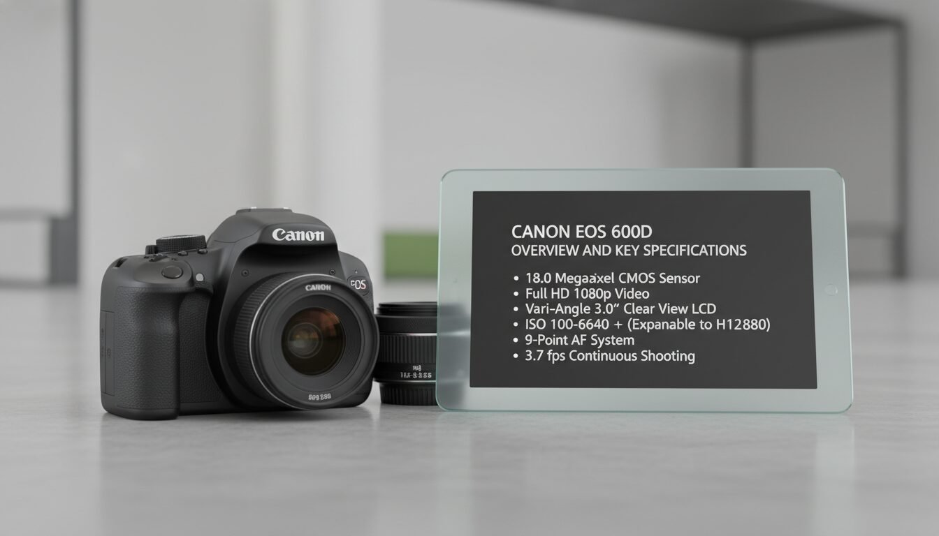 Overview and Key Specifications - canon 600d digital slr camera | Emin Media