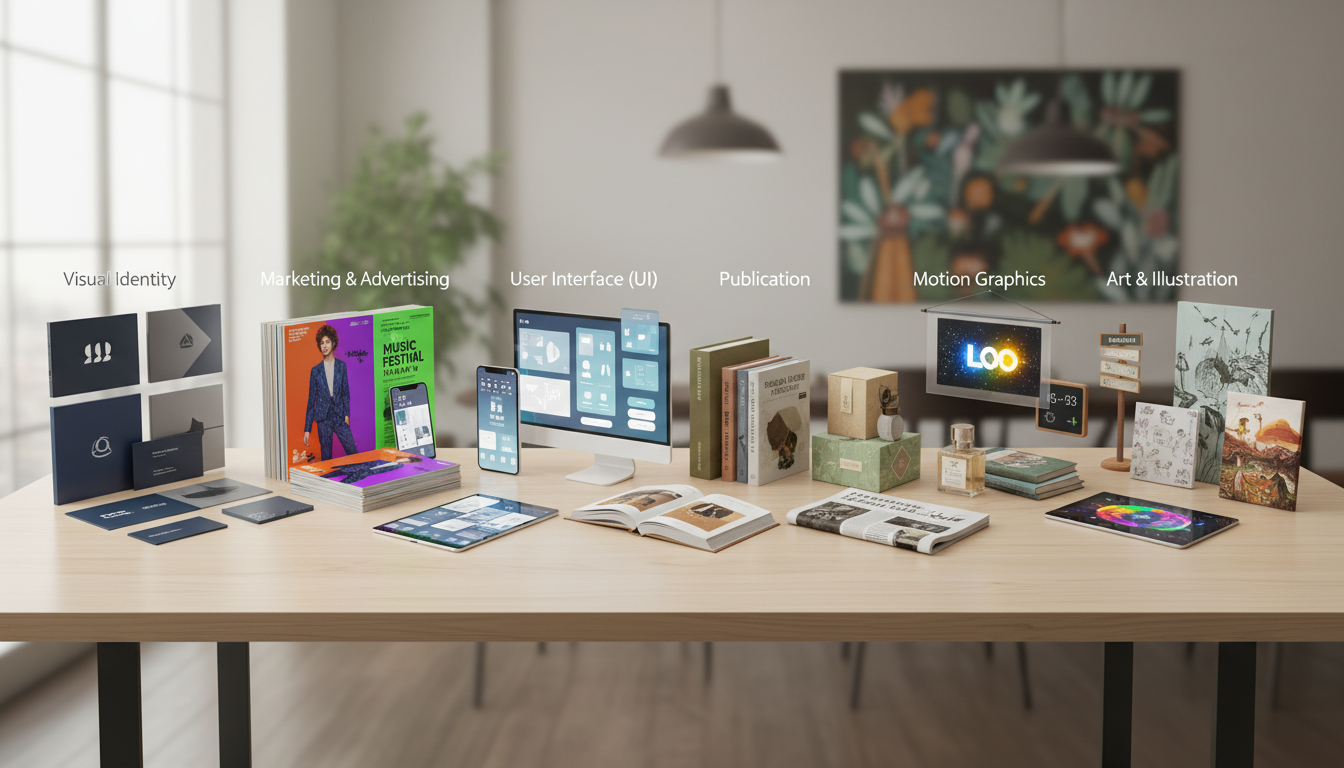 The 8 Essential Types of Graphic Design Every Professional Should Master - graphic design | Emin Media