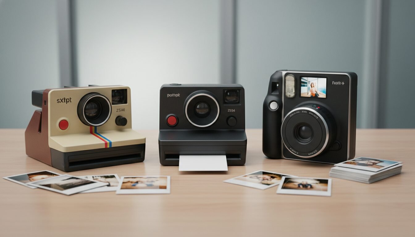 The Evolution from Classic Polaroid to Modern Hybrid Cameras - digital and polaroid camera | Emin Media