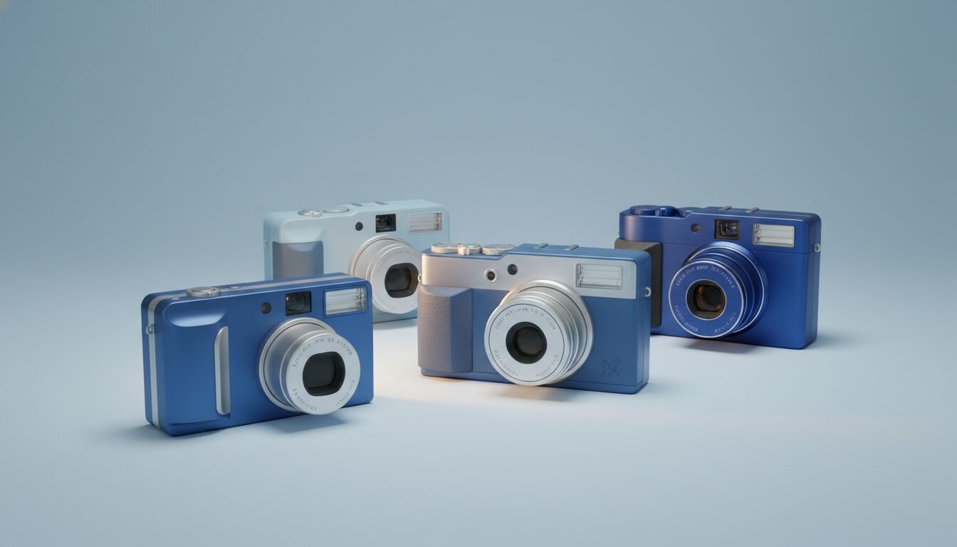 The Nostalgia Boom: Why Vintage Digital Blue Cameras Are Popular Again - digital blue camera | Emin Media