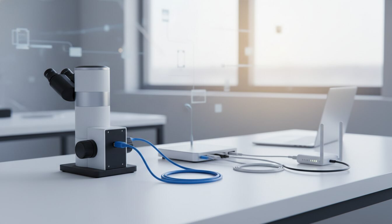 3. Choosing the Right Connectivity for Your Workflow - digital microscope camera | Emin Media
