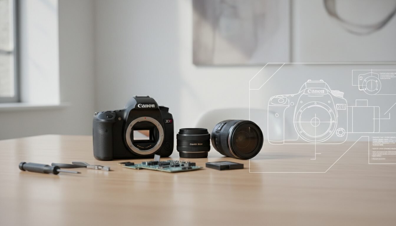 Design, Build, and Handling - digital rebel xti camera | Emin Media
