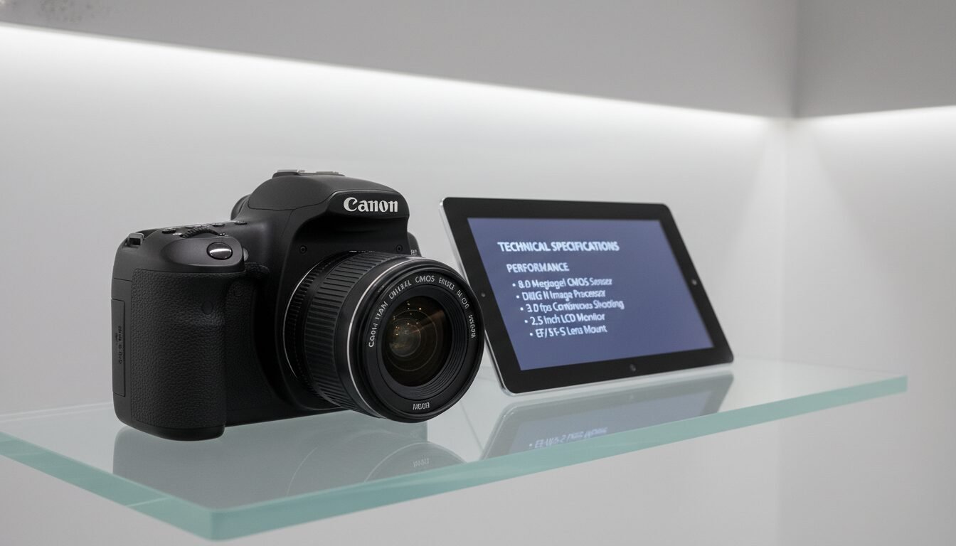 Technical Specifications and Performance - digital rebel xti camera | Emin Media