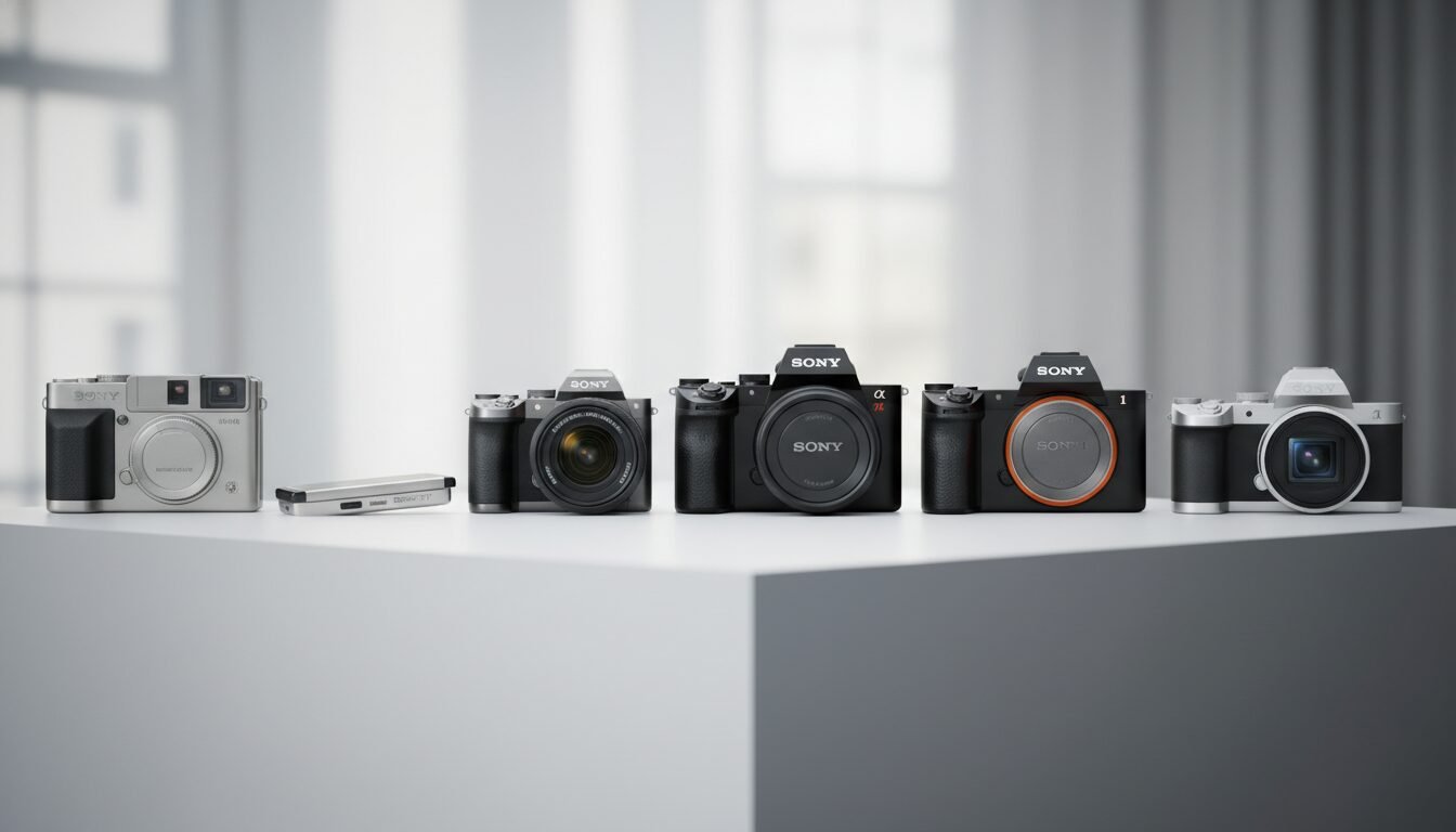 The Evolution of Digital Sony Cameras - digital sony camera | Emin Media