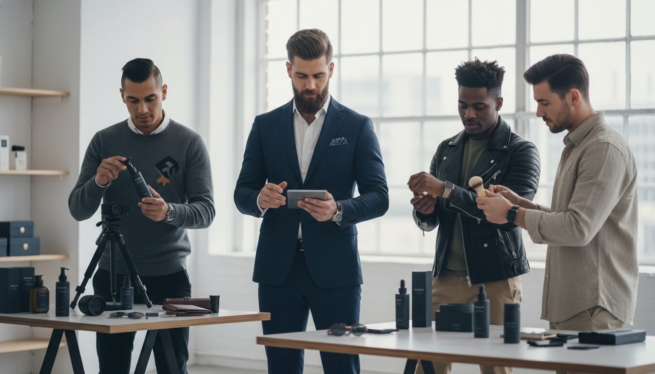 The Market Power of Menswear and Grooming Influencers - lifestyle grooming digital creator menswear style | Emin Media