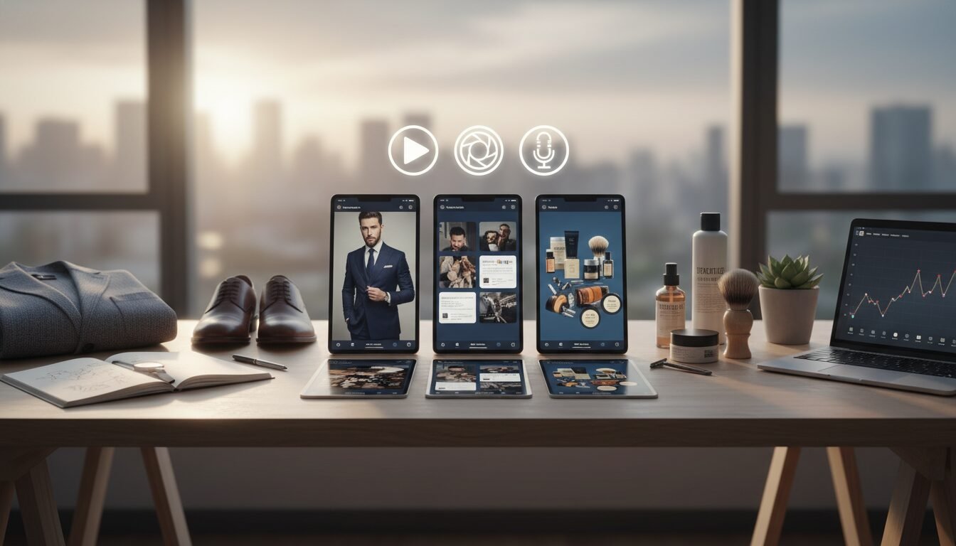 Top Platforms for Digital Creators in Menswear and Grooming - lifestyle grooming digital creator menswear style | Emin Media