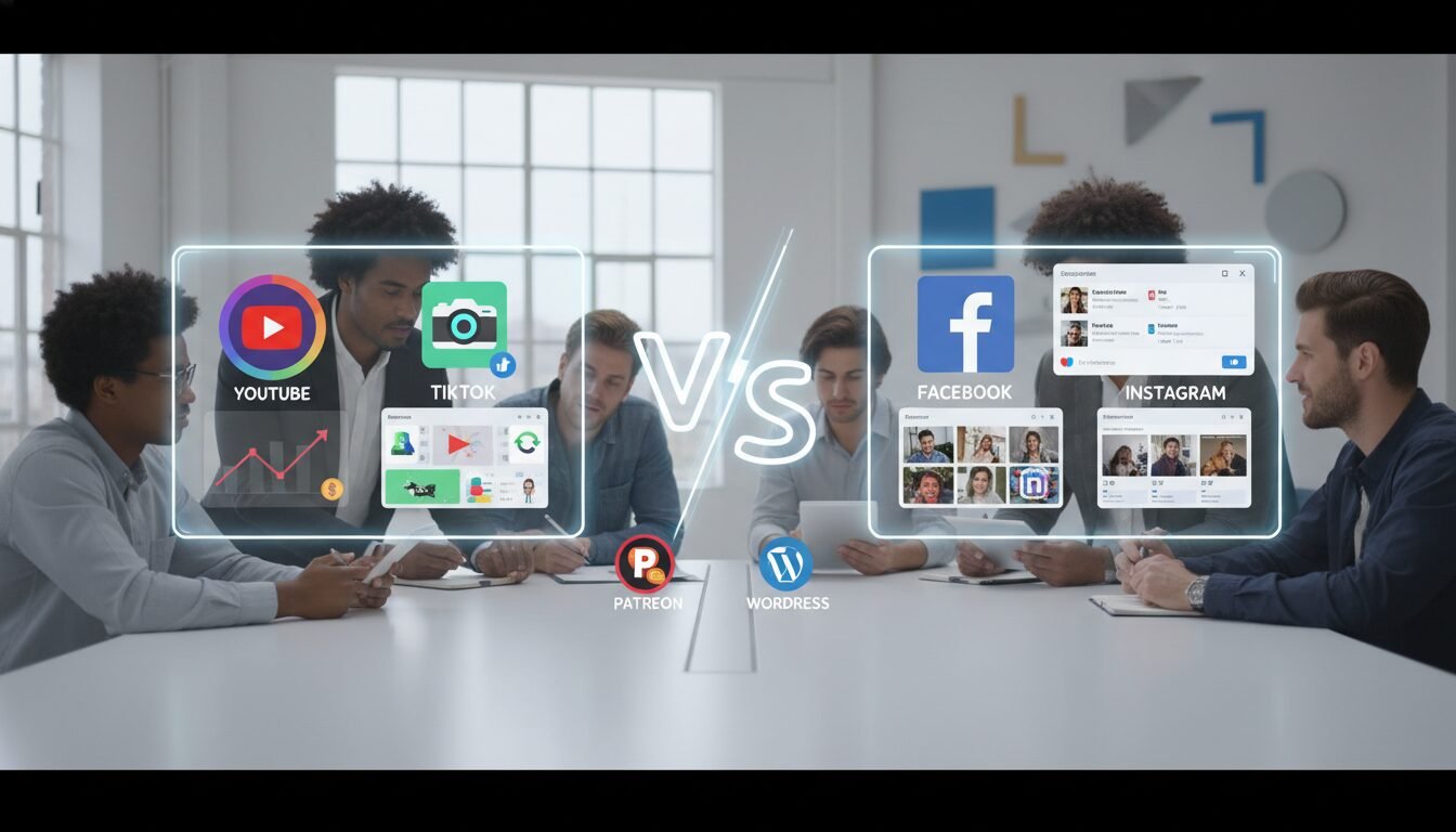Comparing Top Platforms for Content Creators - online content creator | Emin Media
