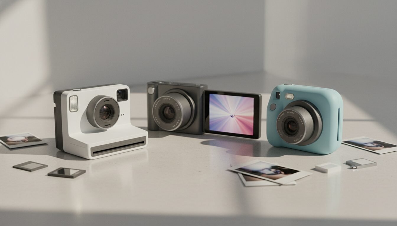 Top Hybrid Instant Cameras to Consider in 2026 - polaroid camera and digital | Emin Media