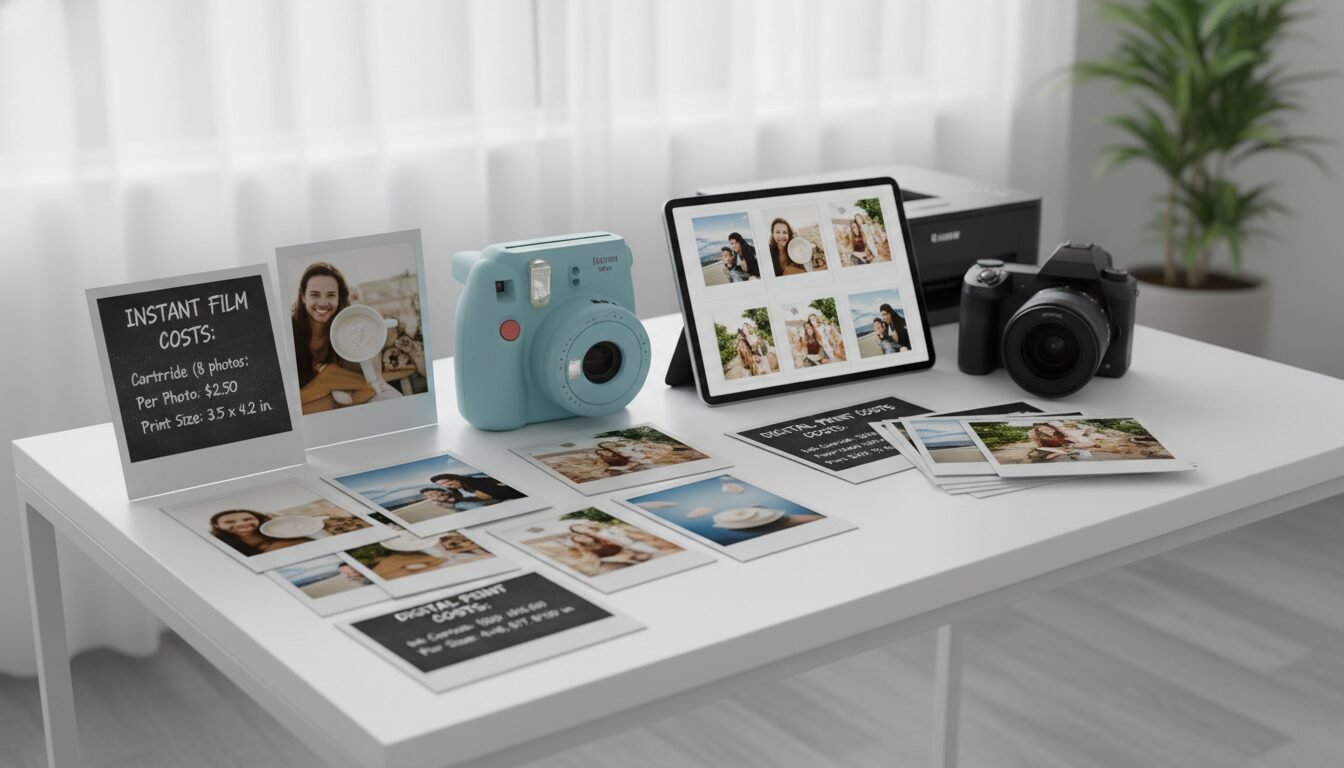 Film Costs and Print Sizes Compared - polaroid camera instant and digital | Emin Media