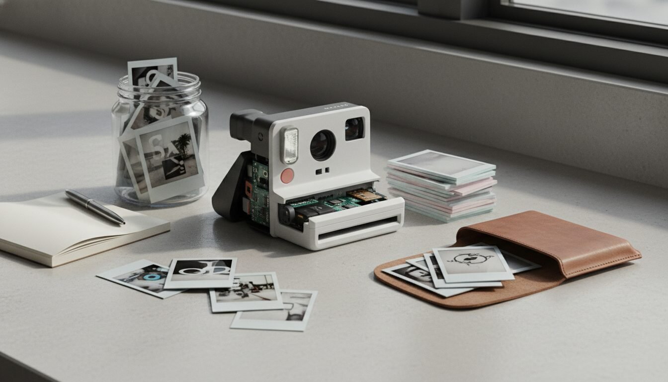 How Hybrid Cameras Save You Money and Film - polaroid camera instant and digital | Emin Media