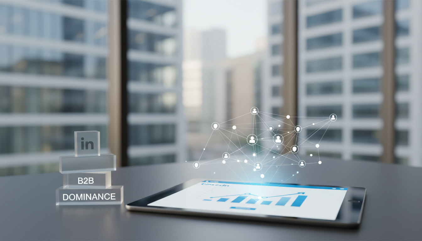 Professional Networks: LinkedIn's B2B Dominance - social media apps | Emin Media