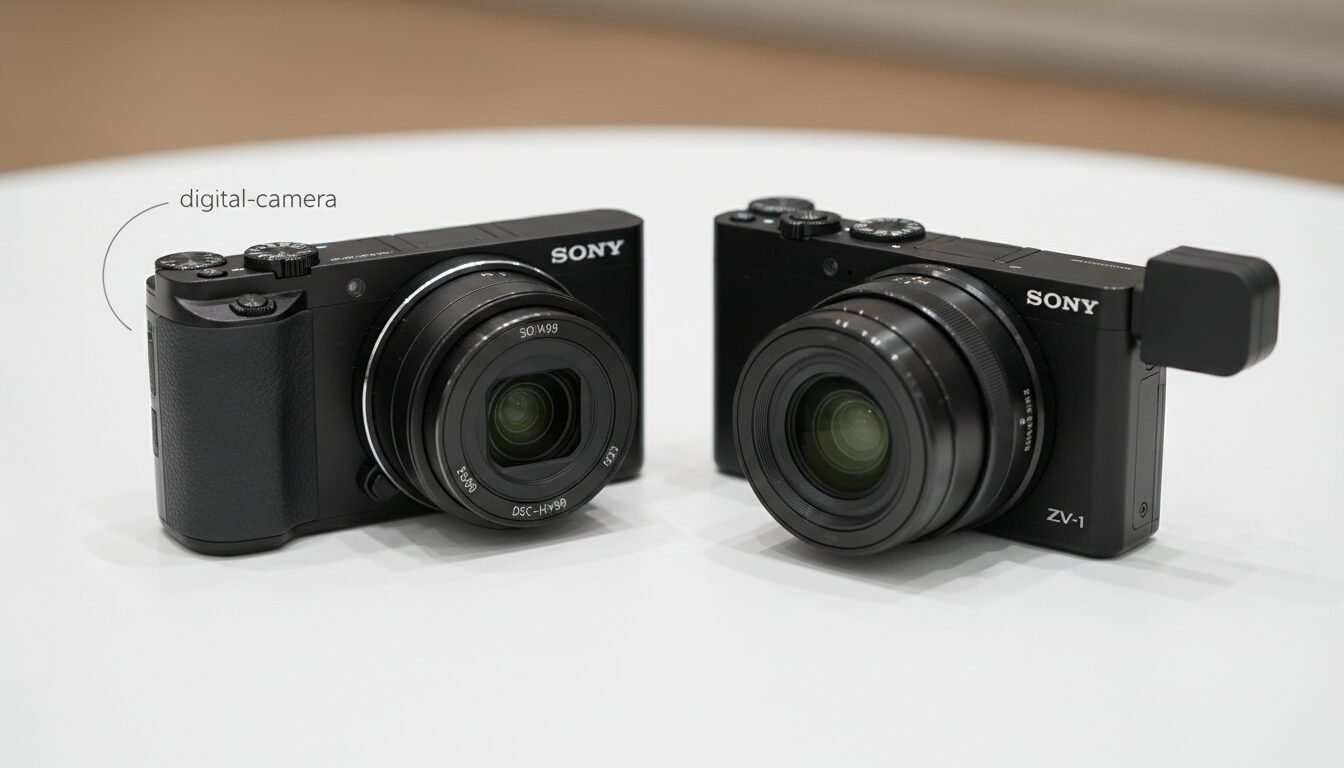 Comparing Sony DSC-HX99 to ZV-1 Series - sony -dsc-hx99 label:digital-camera | Emin Media