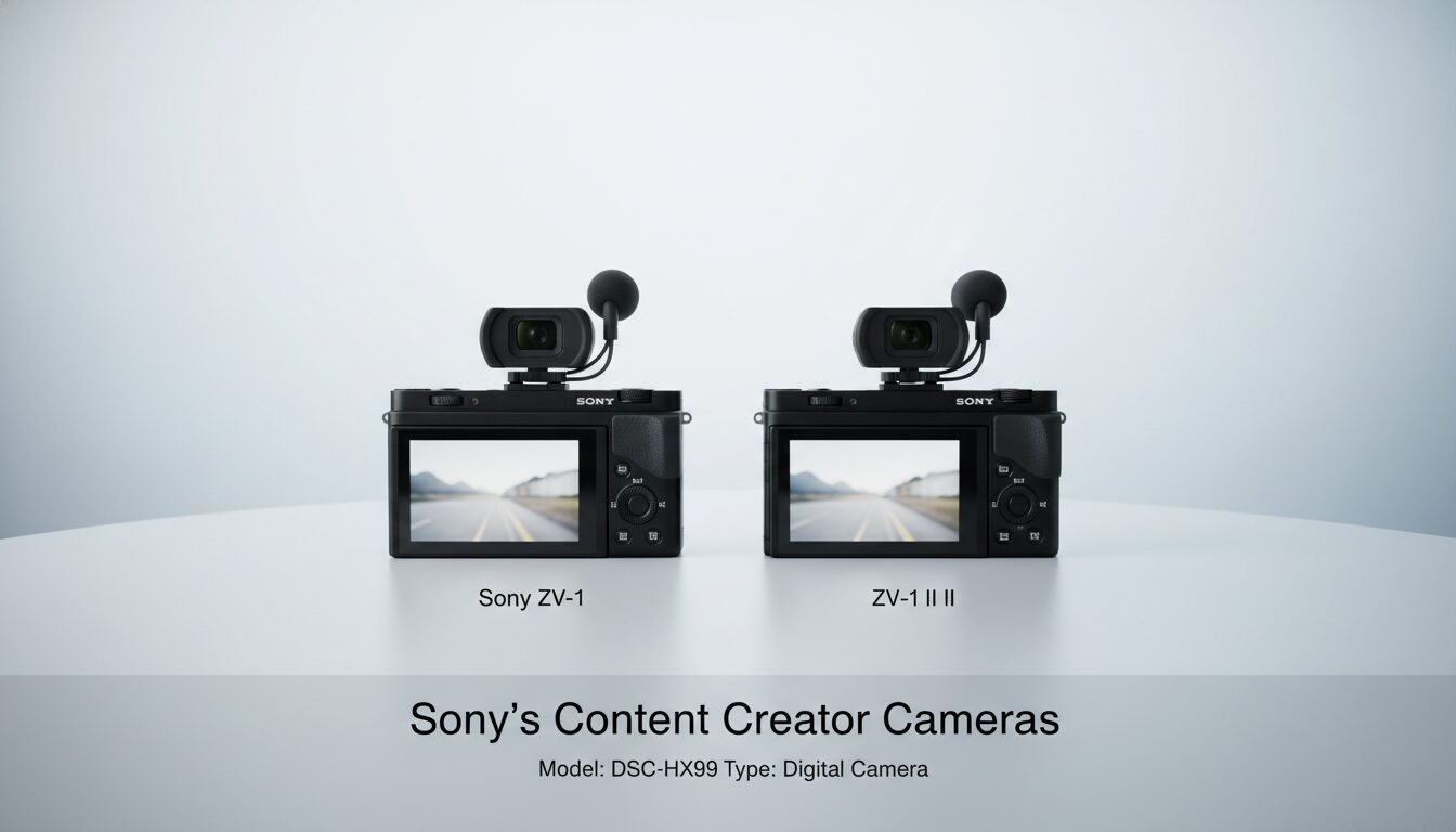 Sony's Content Creator Cameras: ZV-1 and ZV-1 II - sony -dsc-hx99 label:digital-camera | Emin Media