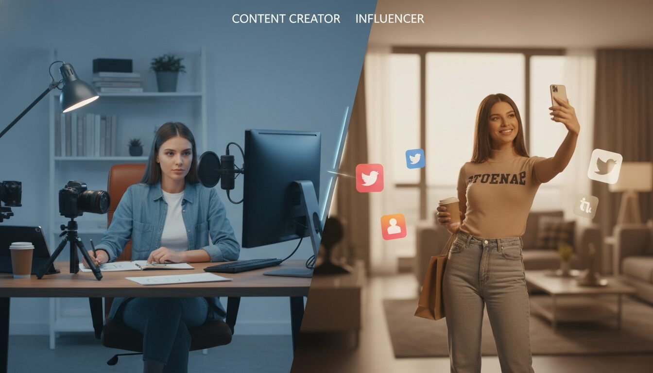 Content Creator vs. Influencer: What's the Difference? - What Is a Content Creator? The Complete 2026 Guide | Emin Media