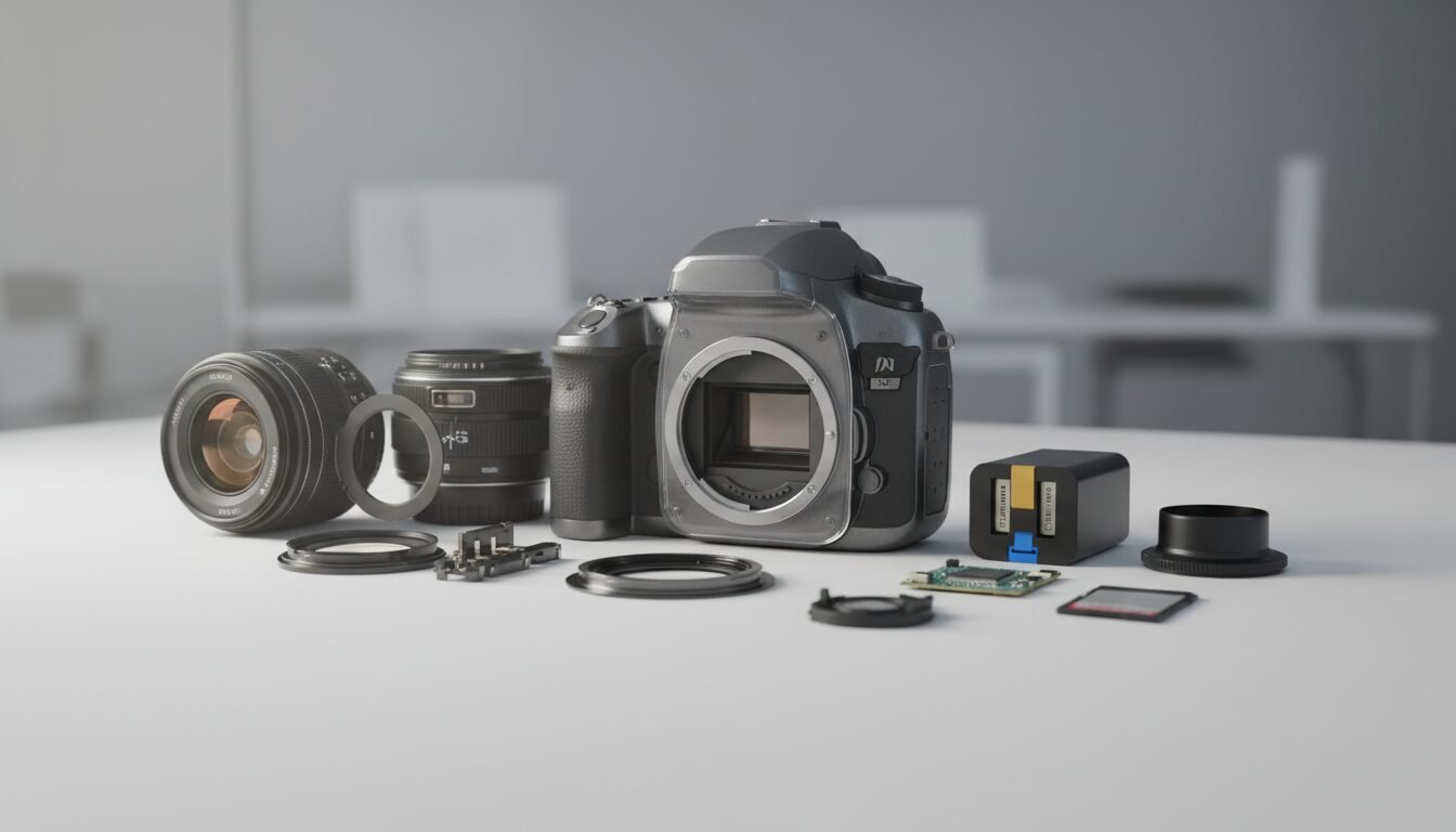 Key Components of a DSLR Camera - what is a digital slr camera | Emin Media
