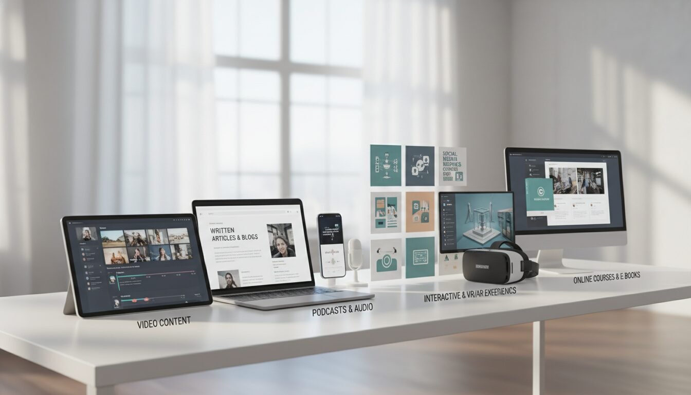 Types of Digital Content - what is content creation | Emin Media