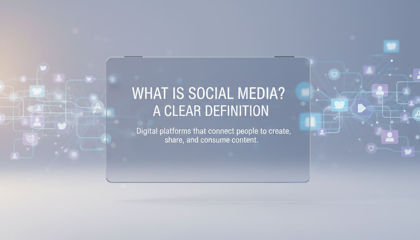 What Is Social Media? A Clear Definition - what is social media | Emin Media