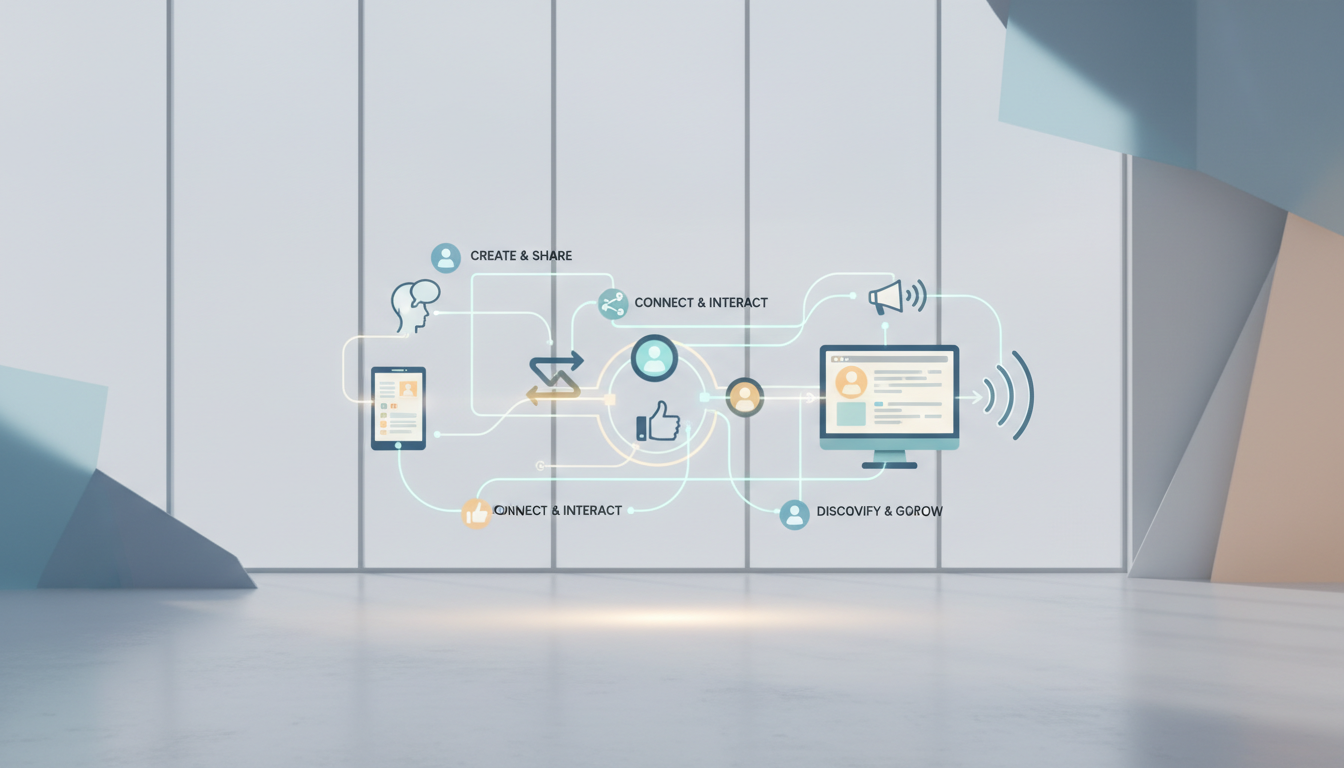 How Social Media Works: A Step-by-Step Process - what is social media | Emin Media