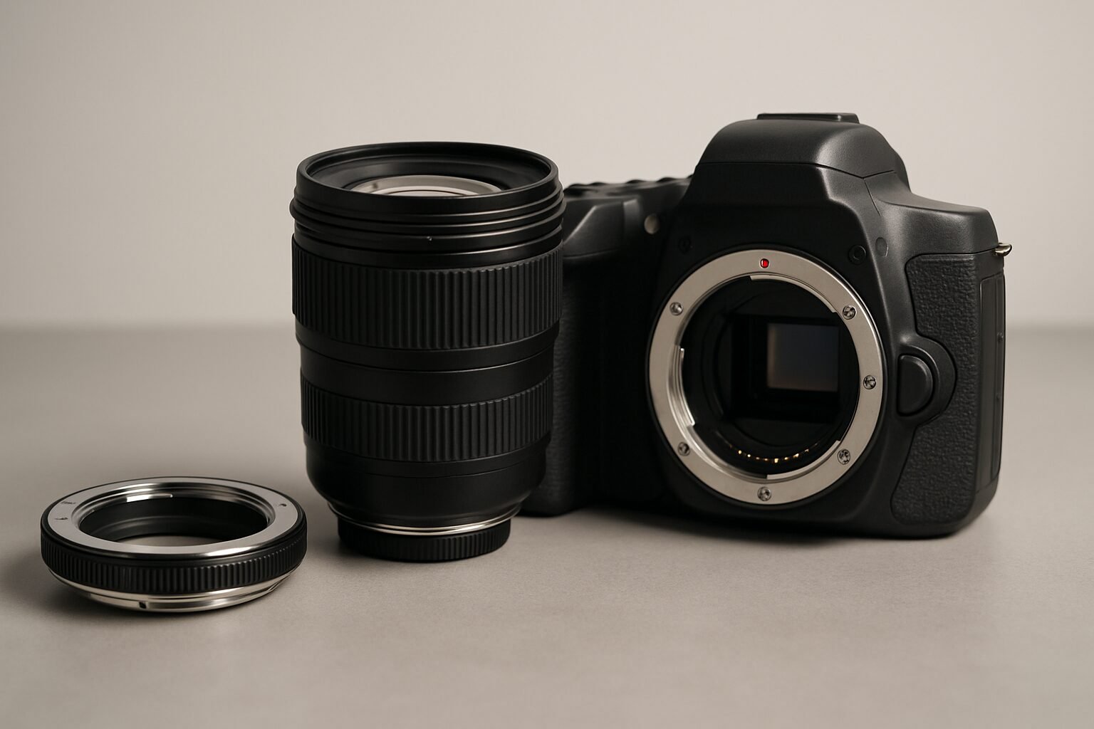 3. The Lens System and Mounting Parts - parts of a digital slr camera | Emin Media