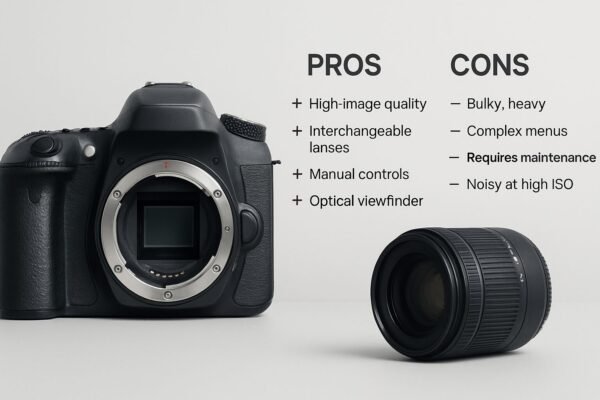 Pros and Cons - parts of a digital slr camera | Emin Media