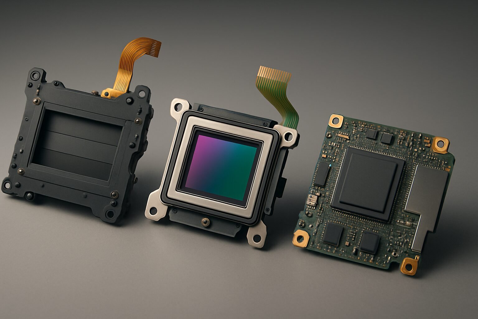 The Image Capture Chain: Shutter, Sensor, and Processor - parts of digital single lens reflex camera | Emin Media