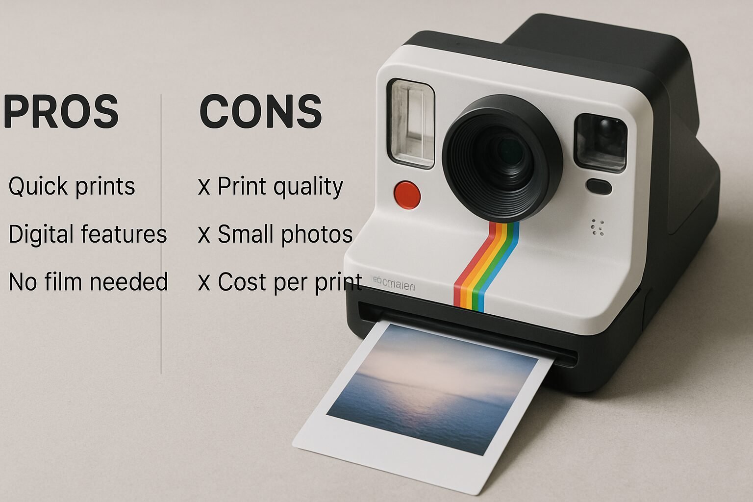 Pros and Cons of Polaroid Camera Instant Digital - polaroid camera instant digital | Emin Media