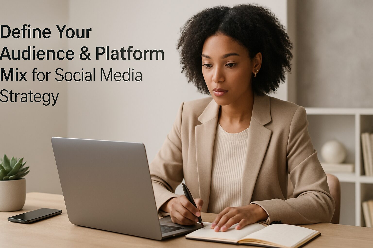 Step 1: Define Your Audience and Platform Mix - social media strategy | Emin Media