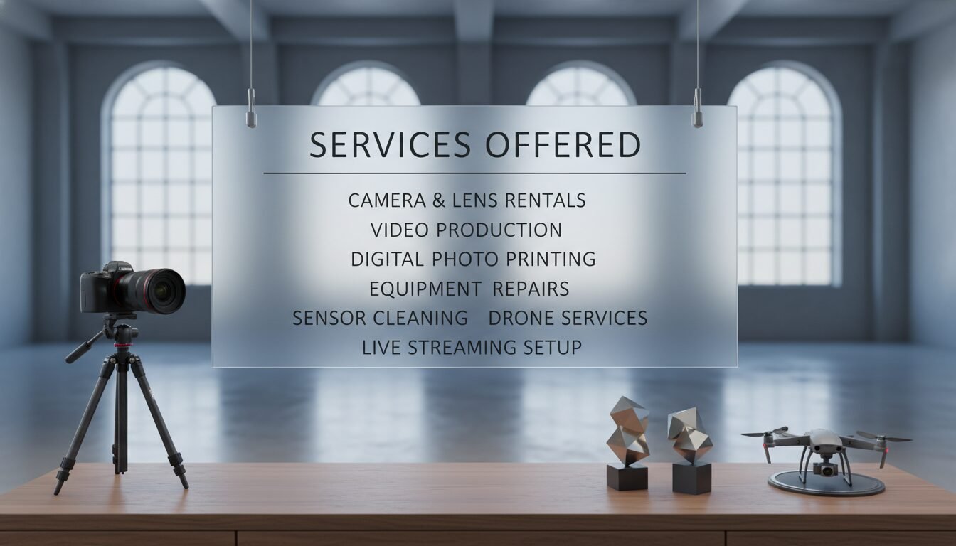 Services Offered at Walters Camera Video & Digital - walters camera video & digital | Emin Media